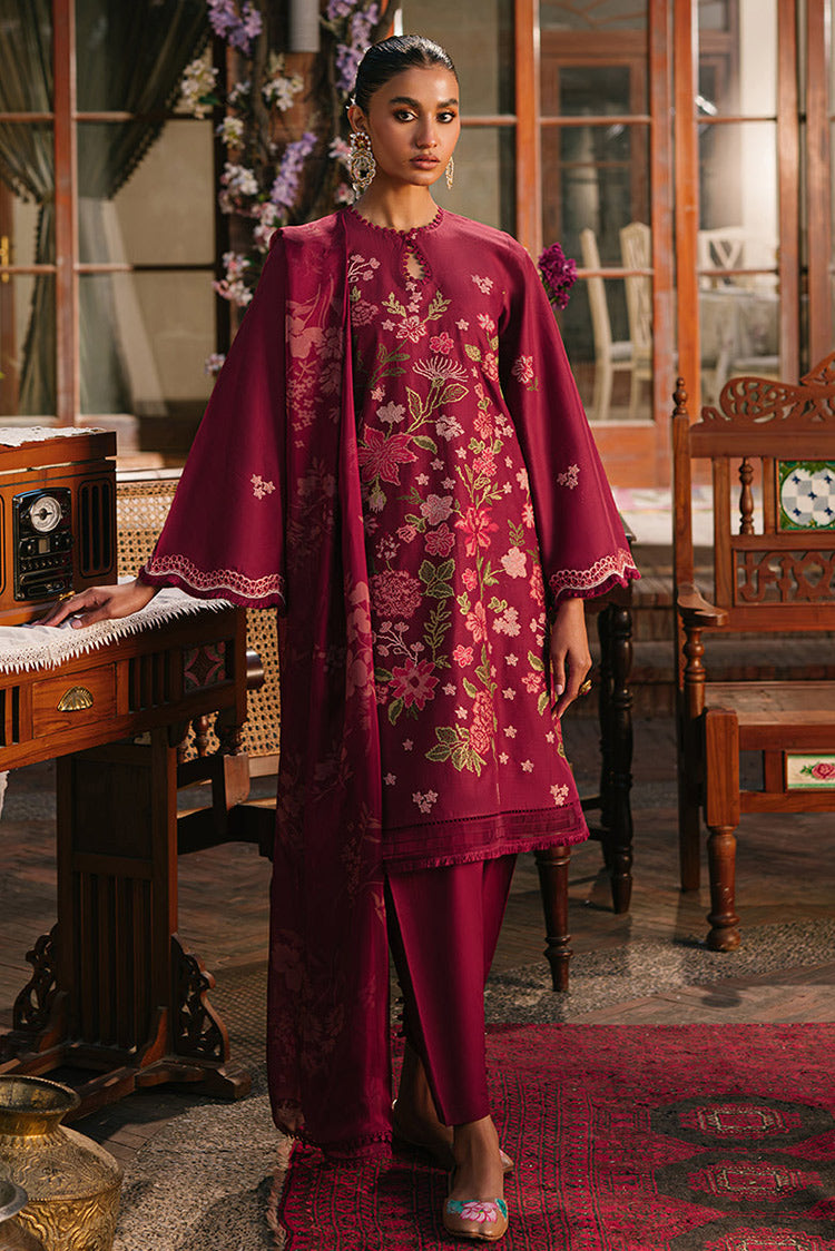 Picture of Cross Stitch - Unstitched Eid Lawn Collection - Ruby Maze - Available at Raja Sahib