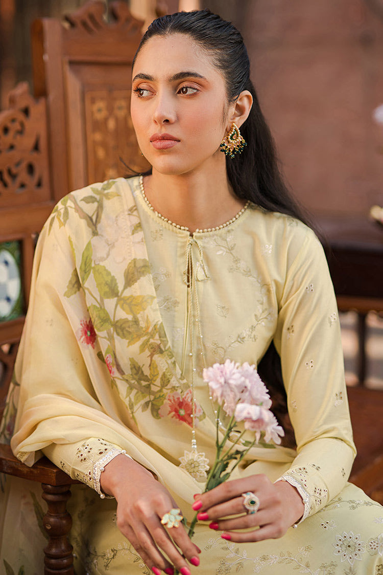 Picture of Cross Stitch - Unstitched Eid Lawn Collection - Sapid Foliate - Available at Raja Sahib