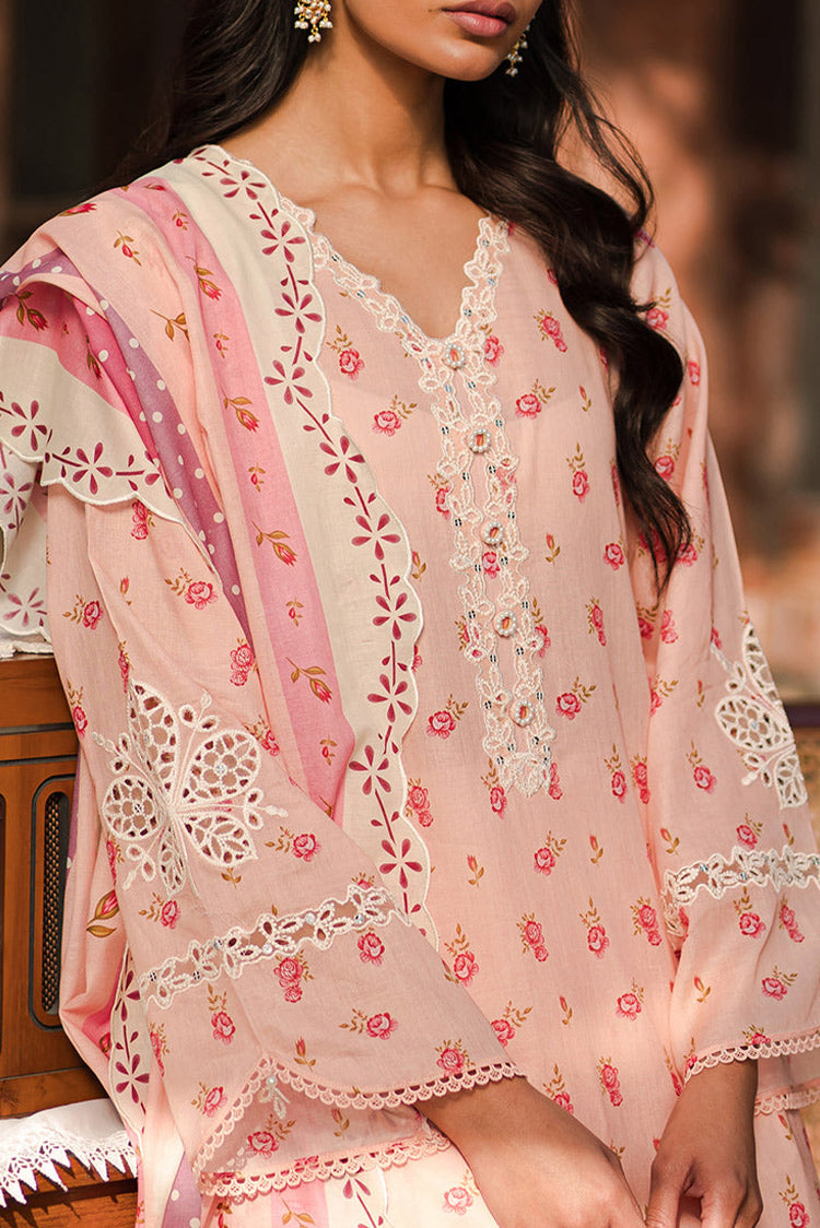 Picture of Cross Stitch - Unstitched Eid Lawn Collection - Peach Glam - Available at Raja Sahib