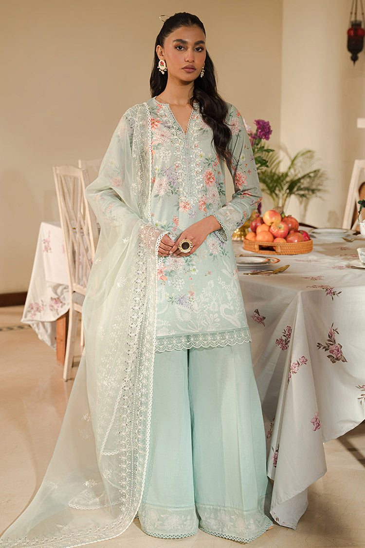 Picture of Cross Stitch - Unstitched Eid Lawn Collection - Pearl Floral - Available at Raja Sahib