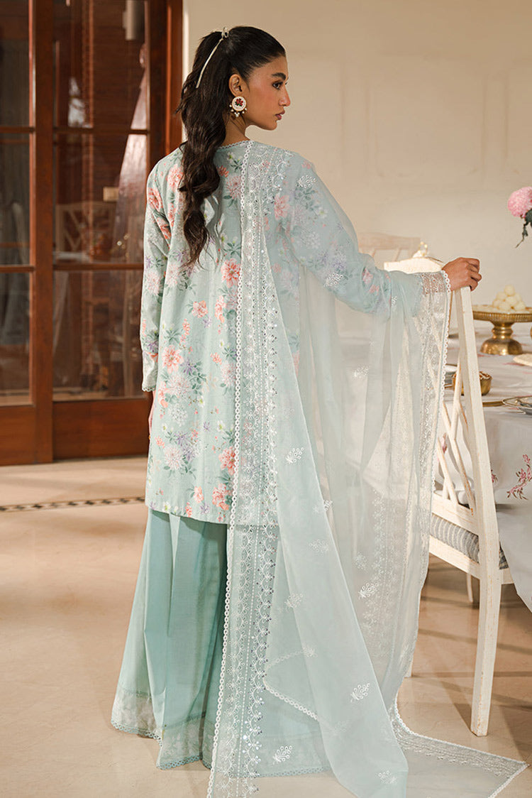 Picture of Cross Stitch - Unstitched Eid Lawn Collection - Pearl Floral - Available at Raja Sahib