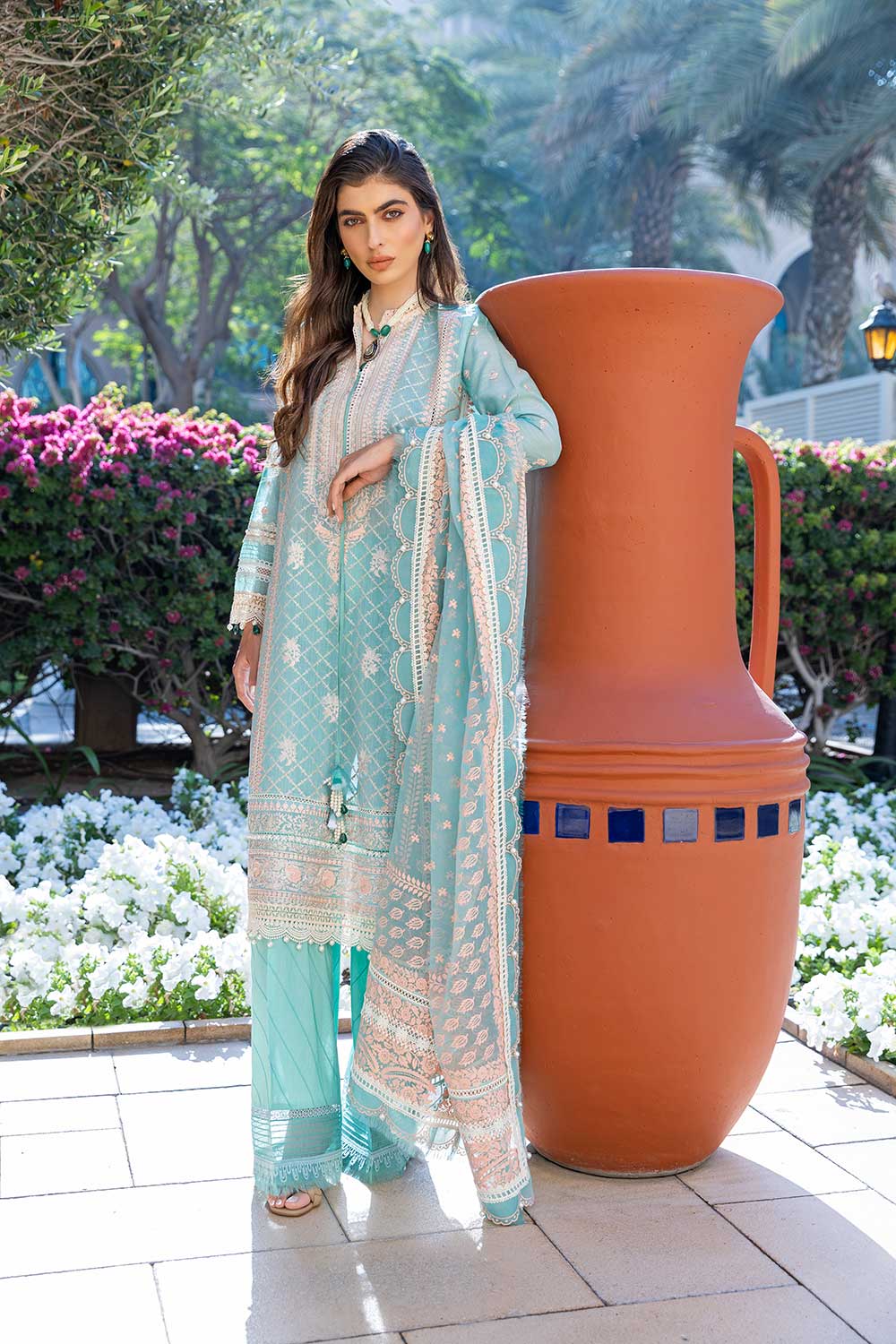 Picture of Sobia Nazir - Design 1B Luxury Lawn Collection - Available at Raja Sahib