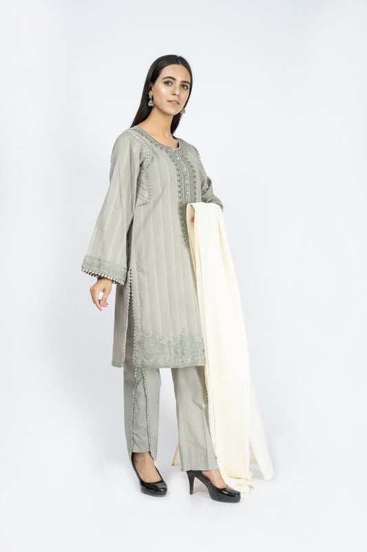 Picture of Embroidered Lawn Suit - ARN2182 - Available at Raja Sahib