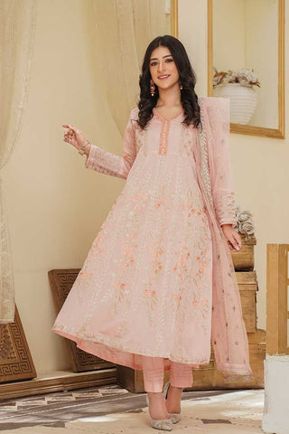 Ellena - 3-PC Stitched Paper Cotton Suit