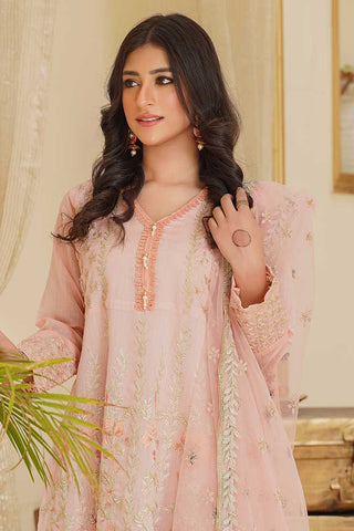 Ellena - 3-PC Stitched Paper Cotton Suit