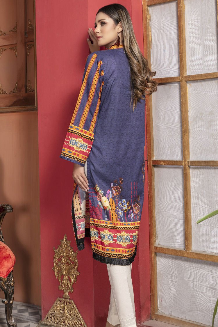 Picture of Ellena - 1-PC Stitched Lawn Kurti - Available at Raja Sahib