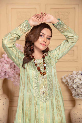 Ellena - Embroidered Jacquard Shirt