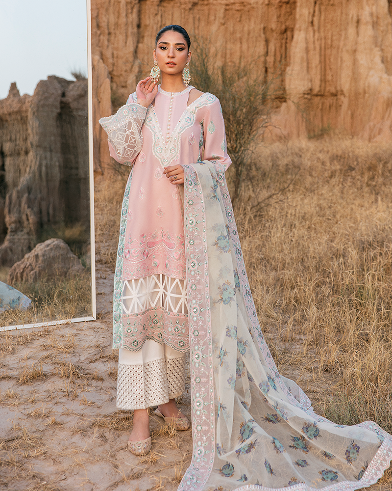 Picture of Maria Osama Khan Noori-010 Pariwash Premium Lawn Collection 2022 - Available at Raja Sahib