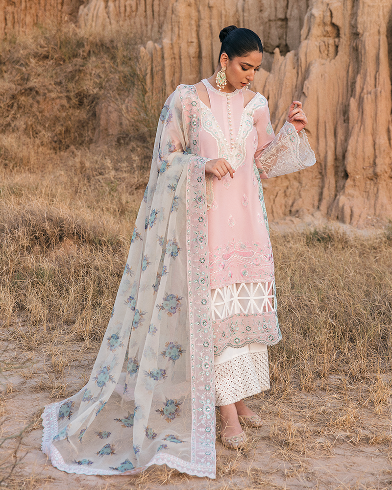 Picture of Maria Osama Khan Noori-010 Pariwash Premium Lawn Collection 2022 - Available at Raja Sahib