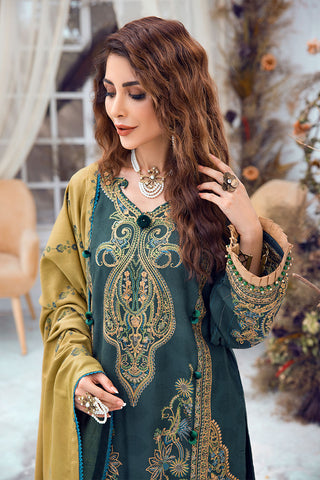 Ellena - 3-PC Musavir Embroidered Khaddar Collection