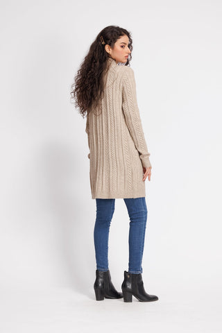 Ellena - Round Neck Cardigan Sweater