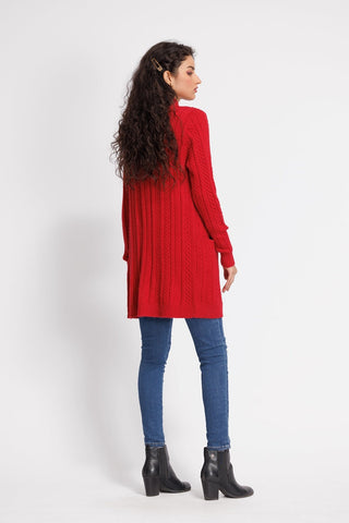 Ellena - Round Neck Cardigan Sweater