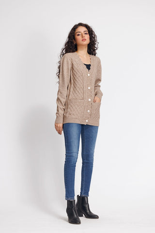 Ellena - V-Neck Cardigan Sweater