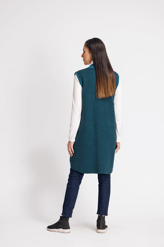 Picture of Ellena - V-Neck Cardigan Sweater - Available at Raja Sahib