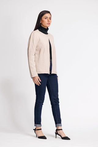 Ellena - Round Neck Cardigan Sweater