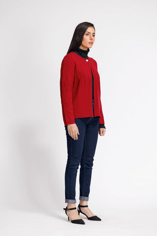 Ellena - Round Neck Cardigan Sweater