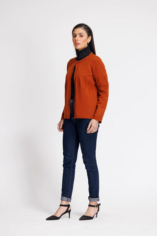 Ellena - Round Neck Cardigan Sweater