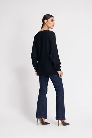 Ellena - Round Neck Pullover Sweater