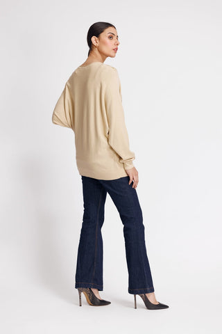 Ellena - Round Neck Pullover Sweater