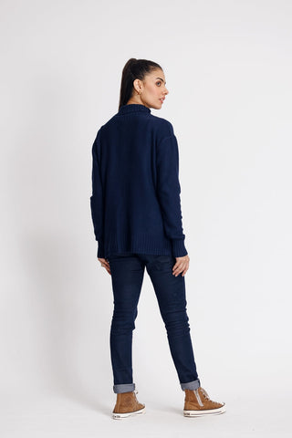 Ellena - Turtle Neck Pullover Sweater