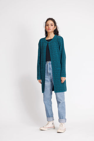 Ellena - Round Neck Cardigan Sweater