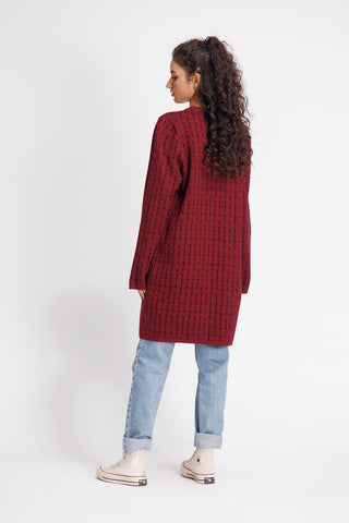 Ellena - Round Neck Cardigan Sweater