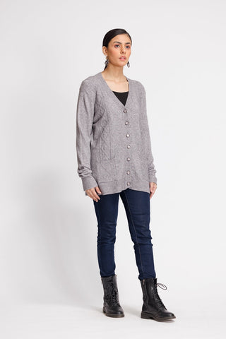 Ellena - V-Neck Cardigan Sweater