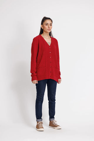 Ellena - V-Neck Cardigan Sweater