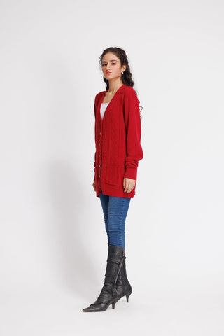 Ellena - V-Neck Cardigan Sweater