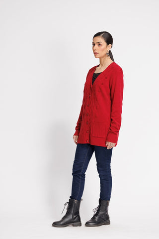 Ellena - V-Neck Cardigan Sweater