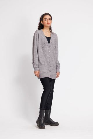 Ellena - V-Neck Cardigan Sweater