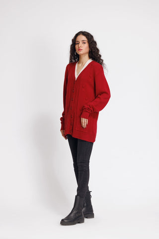 Ellena - V-Neck Cardigan Sweater