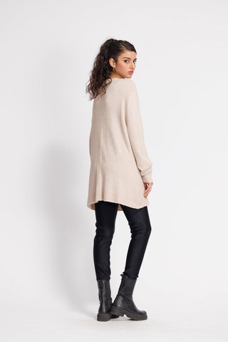 Ellena - Round Neck Cardigan Sweater