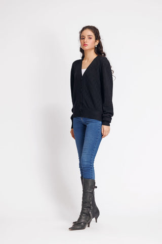 Ellena - V-Neck Cardigan Sweater