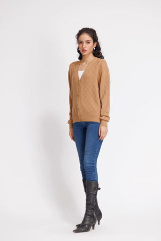 Ellena - V-Neck Cardigan Sweater