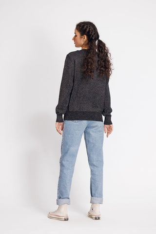 Ellena - Round Neck Cardigan Sweater