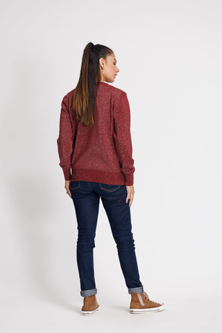 Ellena - Round Neck Cardigan Sweater