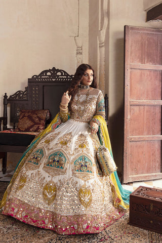 Picture of Maria Osama Khan - Debut Luxury Demi-Couture Pret Collection - Jahan Ara - Available at Raja Sahib