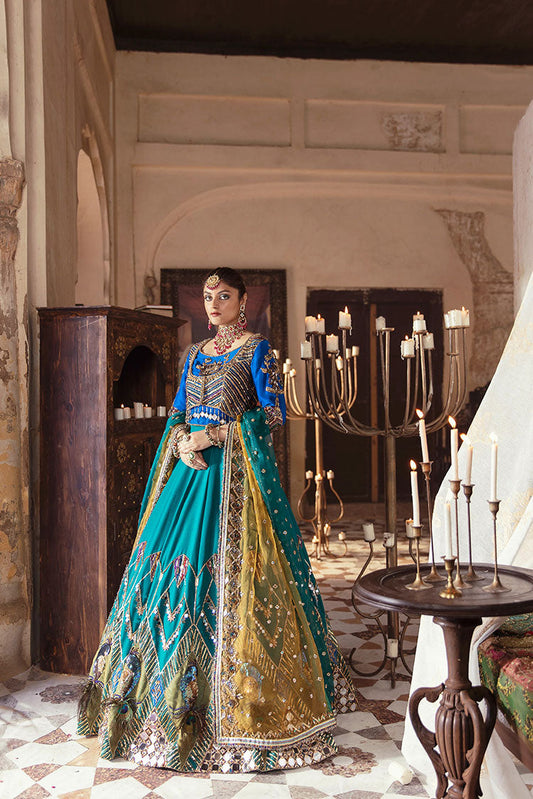 Picture of Maria Osama Khan - Debut Luxury Demi-Couture Pret Collection - Riwayat - Available at Raja Sahib