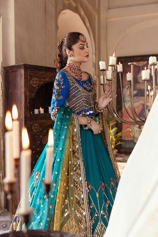 Picture of Maria Osama Khan - Debut Luxury Demi-Couture Pret Collection - Riwayat - Available at Raja Sahib