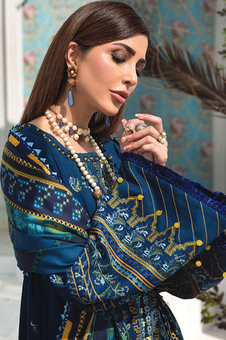 Ellena - 3-PC Musavir Embroidered Khaddar Collection