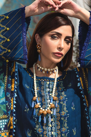 Ellena - 3-PC Musavir Embroidered Khaddar Collection