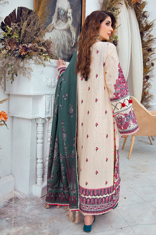 Ellena - Ellena 3-PC Musavir Embroidered Khaddar Collection