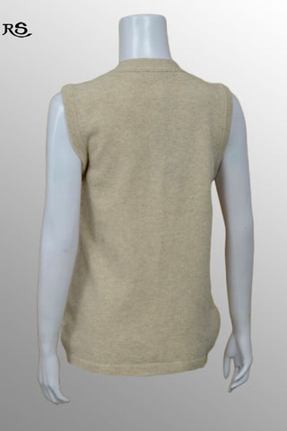 Picture of Ladies Woolen Sweater Art-1054 Cream - Available at Raja Sahib