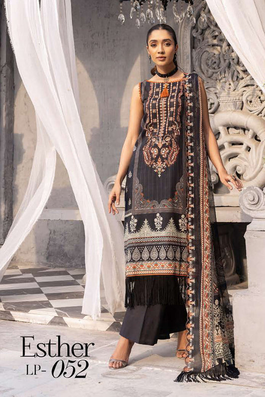 Picture of Lala - LP 052 Celebre Embroidered Lawn Collection - Available at Raja Sahib