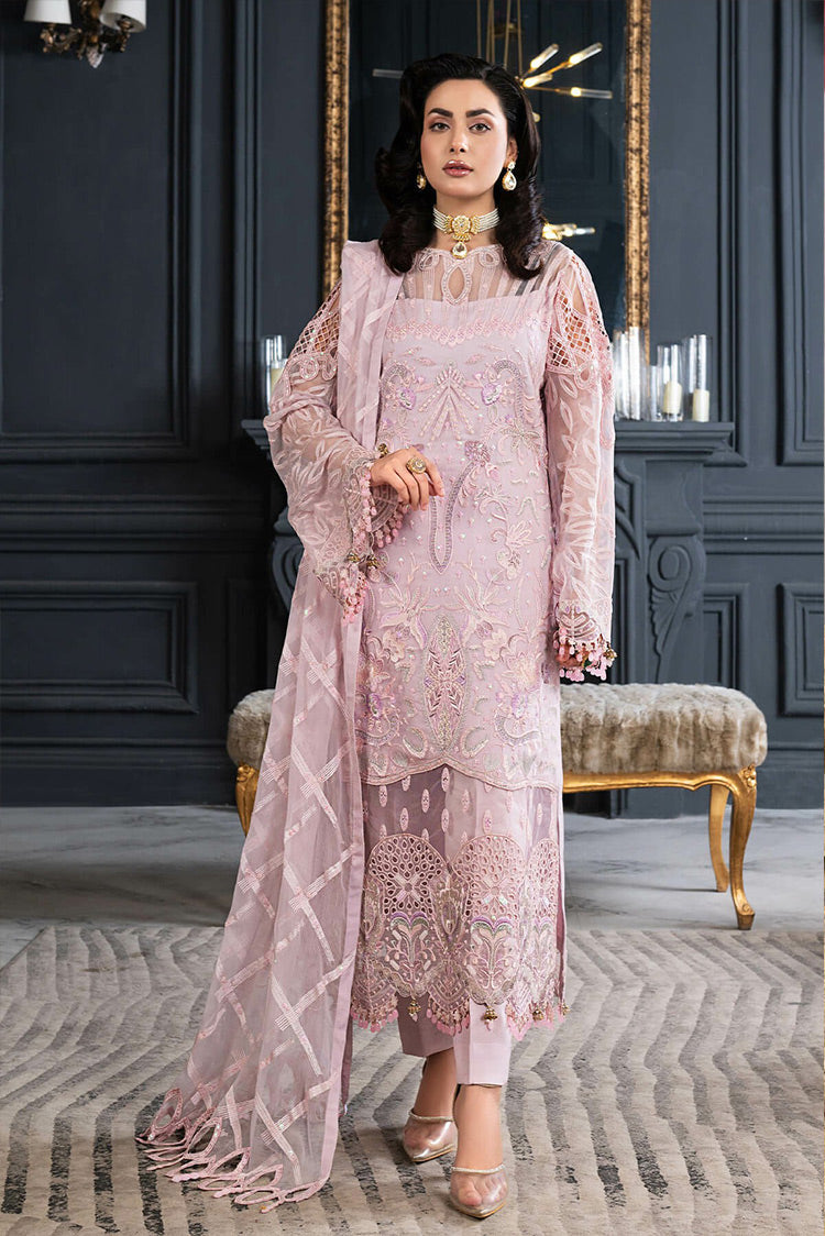 Picture of Janique - D 017 Blossom Luxury Formal Embroidered Chiffon Collection - Available at Raja Sahib