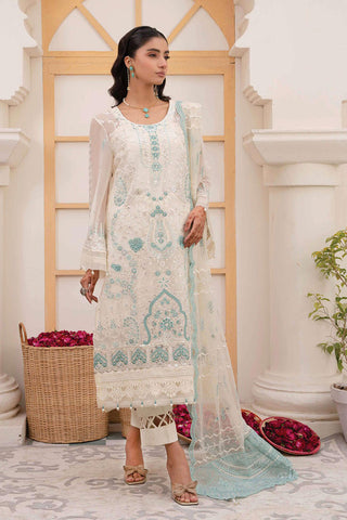 AZU 01 Embroidered Chiffon Collection