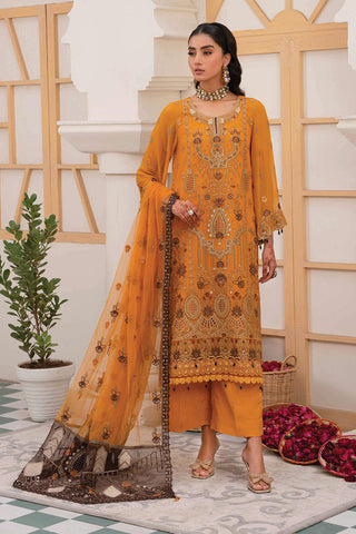 AZU 02 Embroidered Chiffon Collection