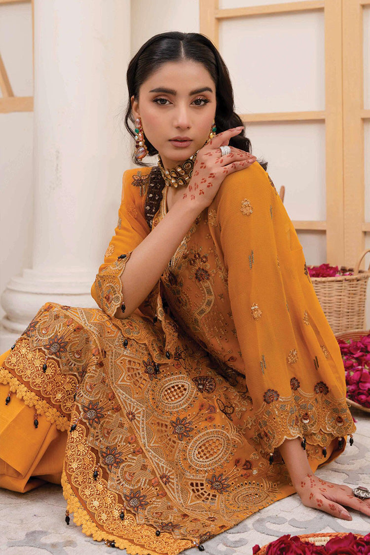 Picture of Azu - AZU 02 Embroidered Chiffon Collection - Available at Raja Sahib