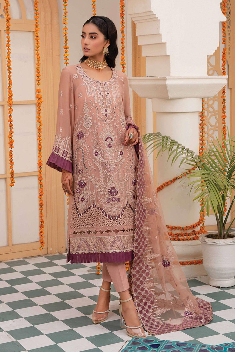 Picture of Azu - AZU 03 Embroidered Chiffon Collection - Available at Raja Sahib